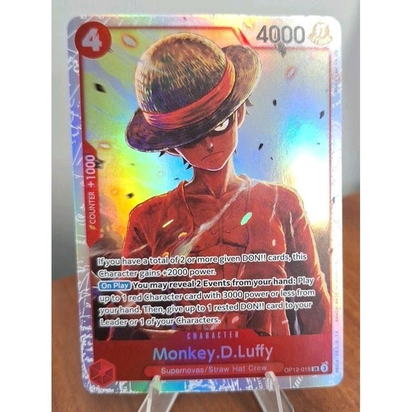 Other - One Piece Legacy of the Master Monkey D Luffy #OP12-015  Foil TCG op12 015
